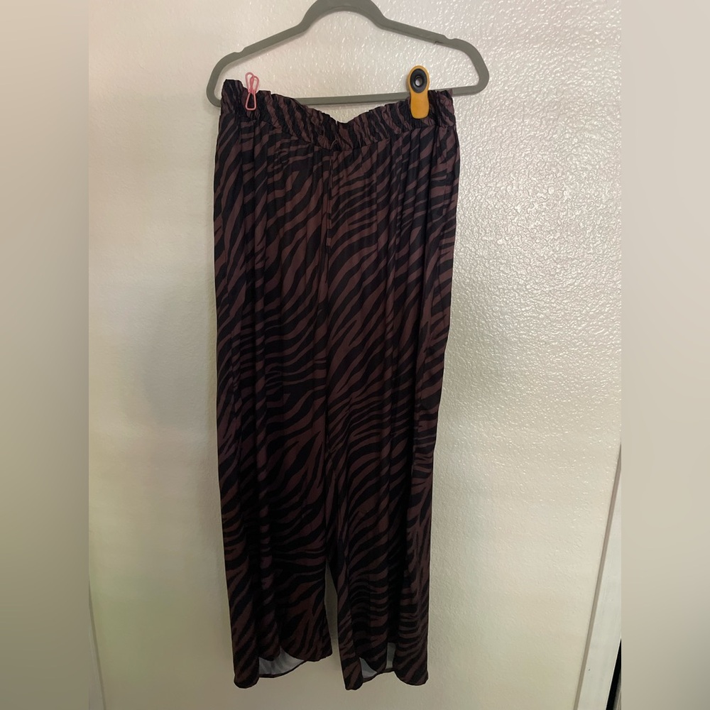 Summersalt Brown Zebra Print Pants